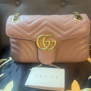 Beautiful light pink Gucci bag